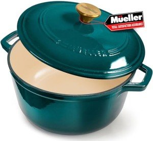 Mueller DuraCast 6 Quart Enameled Dutch Oven