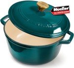 Mueller DuraCast 6 Quart Enameled Dutch Oven