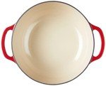 Lodge 7.5 Quart Enameled Dutch Oven in Red