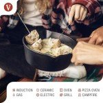 Victoria 2QT Cast Iron Saucepan & Melting Pot