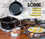 Lodge 5-Piece Seasoned Cast Iron Cookware Set