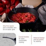 Victoria 2QT Cast Iron Saucepan & Melting Pot