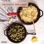 17-Piece Pre-Seasoned Cast Iron Cookware Set