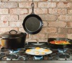 Lodge 5-Piece Seasoned Cast Iron Cookware Set