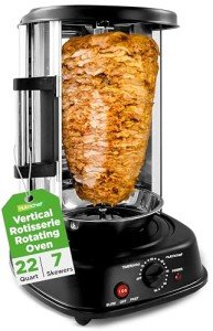NutriChef Vertical Rotating Shawarma & Kebab Oven