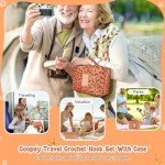 Coopay 58PCS Beginner Crochet Hook Set with Yarn