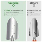 9-Piece Heavy-Duty Gardening Tool Set with Organizer