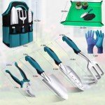 Kynup 7-Piece Stainless Steel Gardening Tools Set