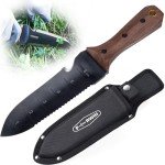 PERWIN Hori Hori Garden Knife with Sheath
