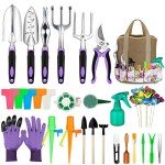 Complete Gardening Tool Set with Tote Bag