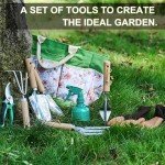 9-Piece Stainless Steel Garden Tools Set