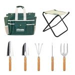 7-Piece Stainless Steel Gardening Tool Set