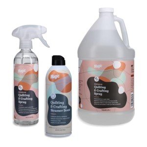 Magic Quilting Pro Bundle: Spray, Refill, Steamer