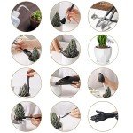 Mini Indoor Gardening Tools & Repotting Mat Set