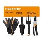 Fiskars Indoor Gardening Tool Set - 4 Pieces