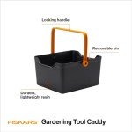 Fiskars Garden Tool Caddy with Removable Organizer
