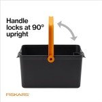 Fiskars Garden Tool Caddy with Removable Organizer