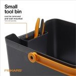 Fiskars Garden Tool Caddy with Removable Organizer