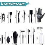 Mini Indoor Gardening Tools & Repotting Mat Set