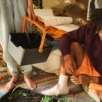 Fiskars Garden Tool Caddy with Removable Organizer