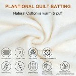 Natural Cotton Batting for Quilts and Crafts