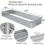 Metal Raised Garden Beds for Outdoor Gardening - 2 Pack