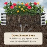 Galvanized Raised Garden Bed Kit - 4x2x1ft