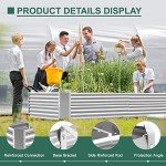 Galvanized Raised Garden Bed Kit for Veggies