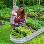 GADI Easy DIY Galvanized Raised Garden Bed Kit