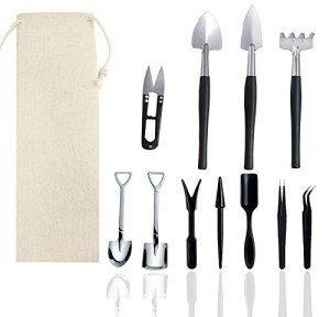 12-Piece Mini Succulent Tool Set for Garden Care