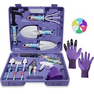 30-Piece Floral Gardening Tool Set for Active Women