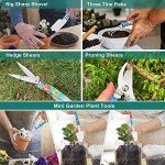 30-Piece Floral Gardening Tool Set for Active Women