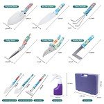 30-Piece Floral Gardening Tool Set for Active Women