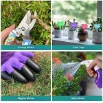 30-Piece Floral Gardening Tool Set for Active Women