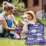 30-Piece Floral Gardening Tool Set for Active Women