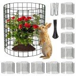 Animal-Proof Plant Cages - 12" Metal Mesh (10 Pack)