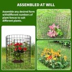Animal-Proof Plant Cages - 12" Metal Mesh (10 Pack)