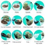 20-Piece Succulent Tool Set with Repotting Mat