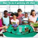 20-Piece Succulent Tool Set with Repotting Mat