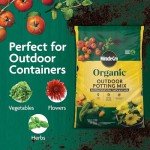 Organic Potting Mix for Outdoor Container Plants - 2-Pack