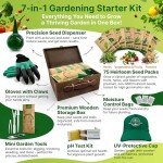 75 Herb & Vegetable Seeds Starter Kit Bundle