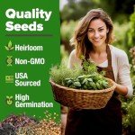 Home Grown 15 Culinary Herb Seeds – Non-GMO