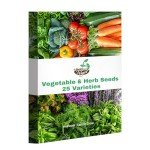 25 Heirloom Veggie & Herb Seed Collection Pack