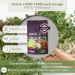 50 Varieties of Non-GMO Garden Seed Pack