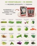 50 Tactiko Vegetable & Herb Seed Kit