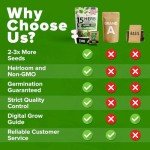 Home Grown 15 Culinary Herb Seeds – Non-GMO