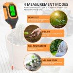 4-in-1 Soil Tester for Plants and Garden Care