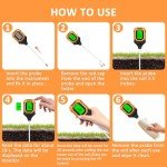 4-in-1 Soil Tester for Plants and Garden Care