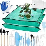 23-Piece Succulent & Bonsai Gardening Tool Set