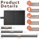 Flutesan Folding Knitting Pattern Holder with Magnets